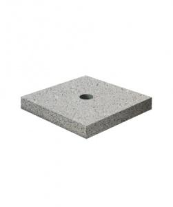 ПОДСТАВКА-2 500*500*100 Серый Мозаичный бетон